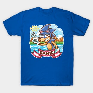 Cartoon Retro Hedgehog T-Shirt